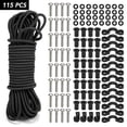 thumbnail image 1 of 115 PCS Deck Rigging Kit Accessory for Kayaks Canoes, 1 of 6