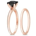 thumbnail image 3 of Everly Women's Diamond 14k Rose Gold Bridal Set, 3 of 7