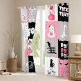 thumbnail image 3 of Manfei Cute Ghost Black Out Curtains,Halloween Theme Curtains Pack of 2 (42x63 Each),Spooky Skull Bedroom Curtains For Girl Kids,Super Cozy Bedroom Decoration, 3 of 6