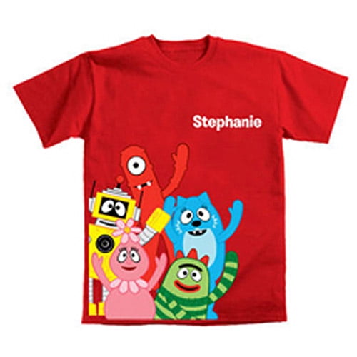 Pearly Surichinmoi systematisk Personalized Yo Gabba Gabba! Gabba Friends Toddler T-Shirt - Walmart.com