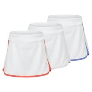 Fila Girls` Tennis Skort ( SMALL White/Bt Pk )