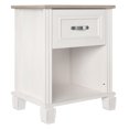 thumbnail image 1 of Ameriwood Home Rue Lane Nightstand, Ivory Oak and Gray Oak, 1 of 9