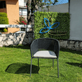 thumbnail image 2 of Silla de Exterior Kendari, Acero y Cuerda, Sand & Garden, 2 of 8