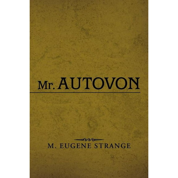 Mr. Autovon (Paperback)