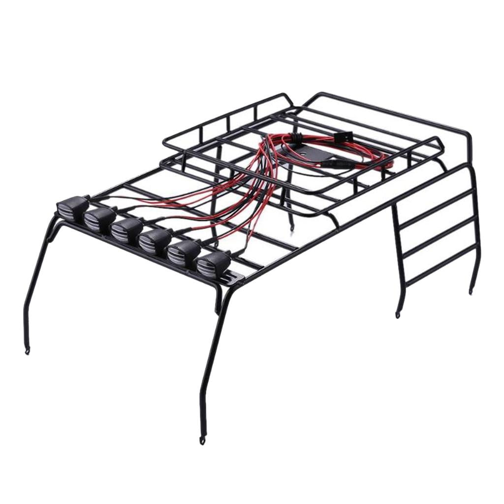 RC Car Roof Luggage Carrier, RC Car Roof Rack Metal Luggage Bracket