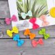 thumbnail image 3 of 20 lazos pequeños para el pelo, lazos para el pelo para bebés y niñas pequeñas, pelo multicolor TUNC Sencillez, 3 of 5