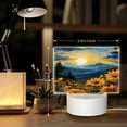 thumbnail image 6 of Hirioo Elegant Sunset Sunflower for Rectangular Acrylic with Night Light Best Gifts for Lover Girl Mom, Valentine's Day Anniversary Birthday Wedding Present, 6 of 9
