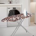 thumbnail image 2 of HELLHERO Ironing Board Cover Replacement Accessories Elastic Edge Easy to Install Leopard Print Brown Ironing Board Dust-Proof Cover for Table Top, 2 of 6