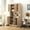 Oak, variant on 39.37" Wide, Rustic Oak Color - 1 Drawer for Storage - Bedroom Cabinet - Easy to Assemble