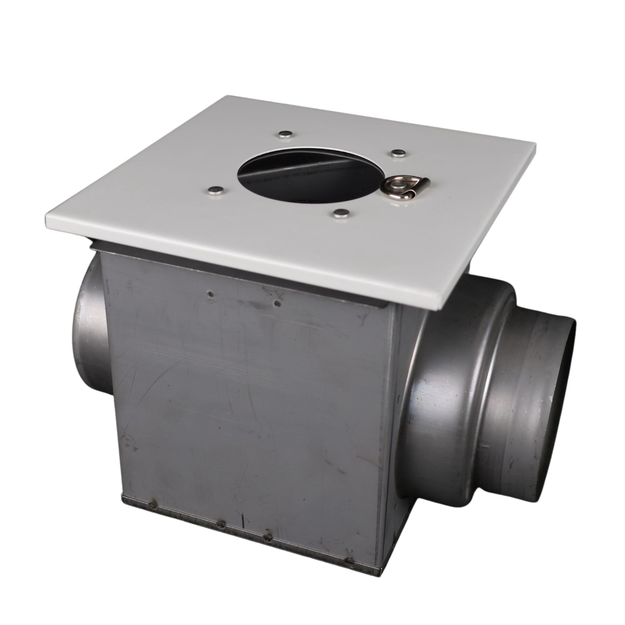 Dryer Lint Trap with Universal Exhaust Collar 4 in. or 5 in. |  In-line Dryer Exhaust System