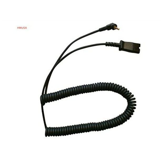 2.5mm Headset Cord for ALL Plantronics QD Compatible Headsets Walmart
