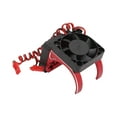 thumbnail image 3 of RC Motor Heatsink, Brushless Motor Heatsink Aluminium Alloy Professional Strong Power  For RC Motor Red, 3 of 8