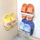 thumbnail image 1 of 3 piezas de zapatero de pared, zapatero de pared, toallero con gancho para baño, dormitorio, sala de estar, tres colores sin zapatillas, 1 of 5