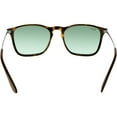 thumbnail image 3 of Ray Ban RB 4187 710/71 Chris - Tortoise Gunmetal/Green Classic by Ray Ban for Men - 54-18-145 mm Sunglasses, 3 of 3