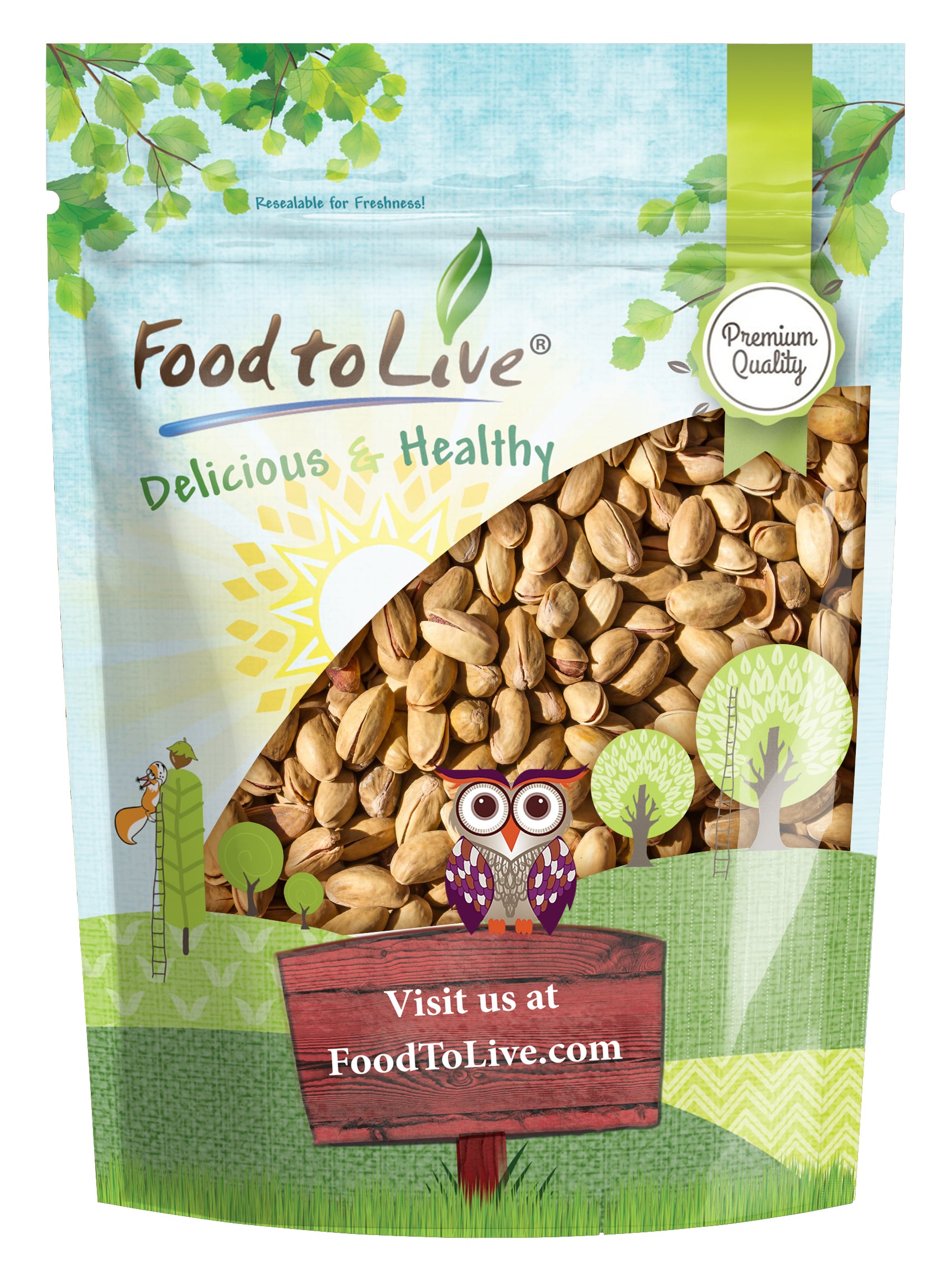 Pistachios, Roasted and Salted, 4 Pounds — California Dry Roasted