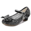 thumbnail image 1 of Girls High Heel Shoes Princess Shoes Spring And Autumn New Children's Single-layer Shoes Kids-yujia, 1 of 5