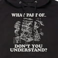 thumbnail image 3 of Instant Message - What Part Don't You Understand Engine - Men's Pullover Hooded Fleece Sweatshirt, 3 of 6