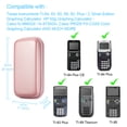 thumbnail image 4 of Fintie Graphing Calculator Carrying Case for TI-84 Plus CE, Hard EVA Shockproof Protective Box for TI-84 Plus/TI-83 Plus CE/Casio fx-9750GII, 4 of 7