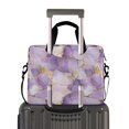 thumbnail image 2 of FORMRS 16" Laptop Bag Carrying Sleeve Case with Handle Travel Shoulder Briefcase, Pastel Purple Marble Pattern, 2 of 8