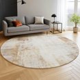 thumbnail image 6 of Addison Rugs Mayfield Premium Machine Washable Transitional Modern Copper Round Rug, 8' x 8', 6 of 6