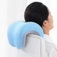 thumbnail image 2 of ZPAQI Travel Friendly Memory Foam Pillow for Neck Support During Desk Napping and Rests, 2 of 21