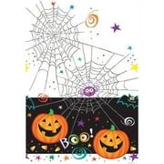 Plastic Pumpkin Pals Halloween Table Cover