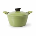 thumbnail image 5 of Neoflam 51240 Eela 4.5 qt Ceramic Nonstick Stockpot, Orange Brown, 5 of 7