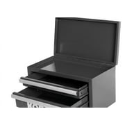 Kobalt Mini 2-Drawer Black Steel Tool Box Portable Storage System - Tools, Jewelry, Makeup, Tattoo Accessories