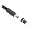 thumbnail image 2 of 15 Sets DC Power Connectors 5.5mm Plugs Male and Female Jack Sockets Screw Nuts Panel Mount Adapters, 2 of 5