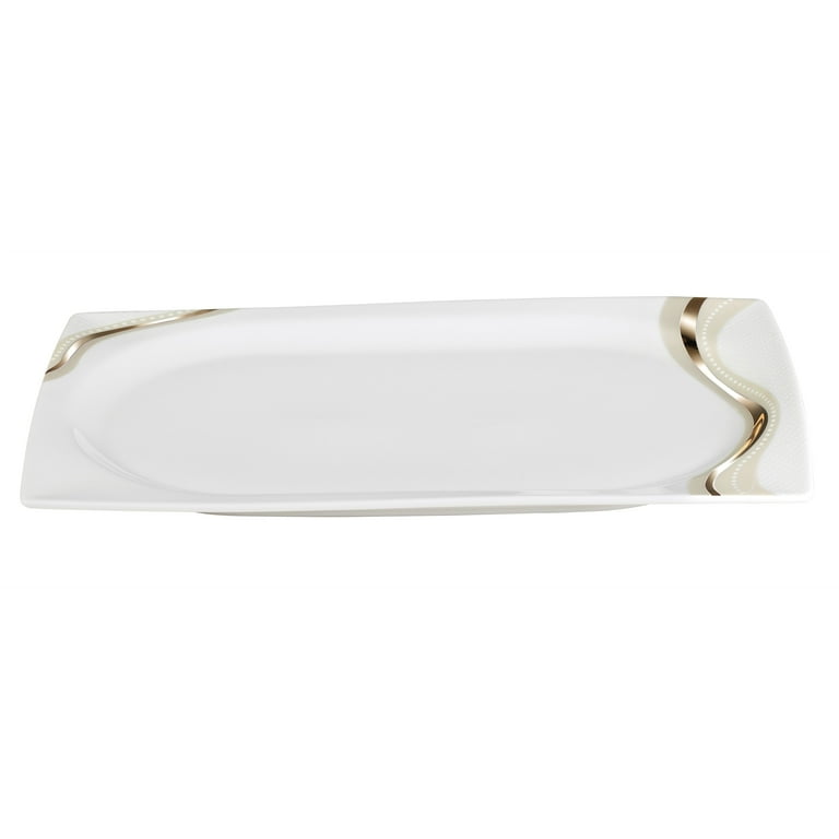食器 DORA Lorren Home Trend Dora Fine Dinner Square 57-Piece Bone
