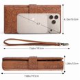 thumbnail image 4 of FALAN MULE Wallets for Women Trifold Wristlet Wallets Large Capacity RFID Blocking Ladies Purse Credit Card Holder, 4 of 7