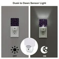 thumbnail image 3 of Fuzoiu Multi-colored Spiders Print Dusk to Dawn LED Night Light with Light Sensor, Energy-Efficient Touch-Safe Night Lamp for Home, Office, and Kids' Rooms-UK, 3 of 7