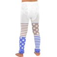 thumbnail image 6 of TeeHee Kids Girls Fashion Cotton Footless Tights 3 Pair Pack, 6 of 7