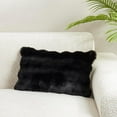 thumbnail image 4 of Cozy Bubble Faux Fur Down Filled Pillow, 4 of 4