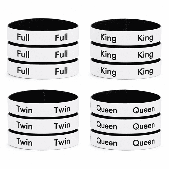 THDFTDT Bed Sheet Organizer, Elastic, 12 Pack