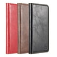 thumbnail image 3 of DW Gentleman Leather Wallet Case for Samsung Galaxy S20 Ultra (6.9") - Black, 3 of 7