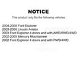 thumbnail image 2 of Kugel Front Wheel Bearing Hub Assembly 70-515050 for Car Ford Explorer Lincoln Aviator Mercury Mountaineer, 2 of 11