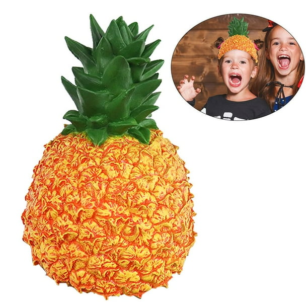 Sombrero De Piña De Frutas, Sombrero Divertido De Látex Suave Para Halloween, Accesorios De Halloween Para Fiesta Temática, Fiesta De Disfraces, Navidad Sweethay HA037106-00
