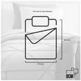 thumbnail image 6 of OCM 7-Piece College Dorm Bedding Bundle in Nita, Twin XL Comforter Set, Sheets, Pad, Pillow & Blanket, Tie-dye & Grays, 6 of 6