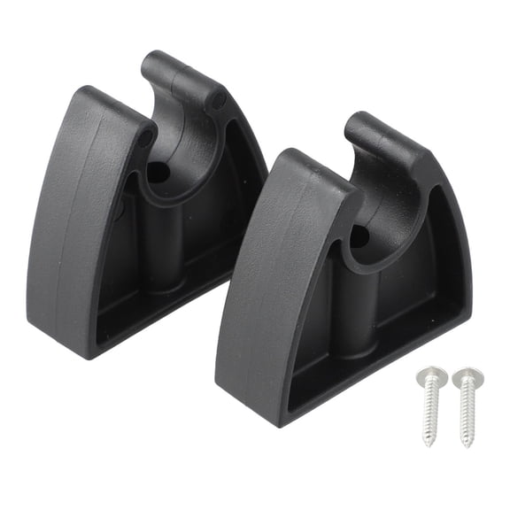PASILI 1 Pair Boat Pole Storage Clips Marine Yacht Light Pole Fixing Clip Plastic Paddle Holder Clips For Inflatable Boat Accessories