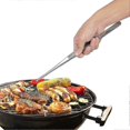 thumbnail image 5 of Stainless Steel Kitchen Tongs 12 Inch for Grill BBQ Cooking Utensils, Heat-Resistant Metal Serving Tongs with Non-Slip Grip, 5 of 5