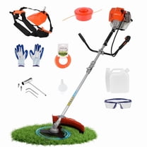 Weed Eater Gas Powe, 52cc 2-Stroke Gas String Trimmer, Weed Wacker Gas, 2 in 1 Gas Weed Trimmer with Full Functioning Guard Accessories