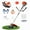 2 in 1 Orange, variant on 5 in 1 Gas Weed Eater, 52CC 2-Cycle Weed Eater Gas Powe, Gas Weed Wacker, 9500rpm Strong Power & Multi Functional Gas String Trimmer Brush Cutter for Yard & Garden