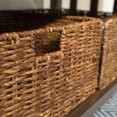 thumbnail image 4 of Manor Park Rustic Wood Coffee Table with Storage Baskets - Multiple Finishes, 4 of 8