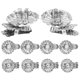 thumbnail image 3 of 20pcs Christmas Candle Clips Metal Holder Clamp for Christmas Tree, 3 of 5