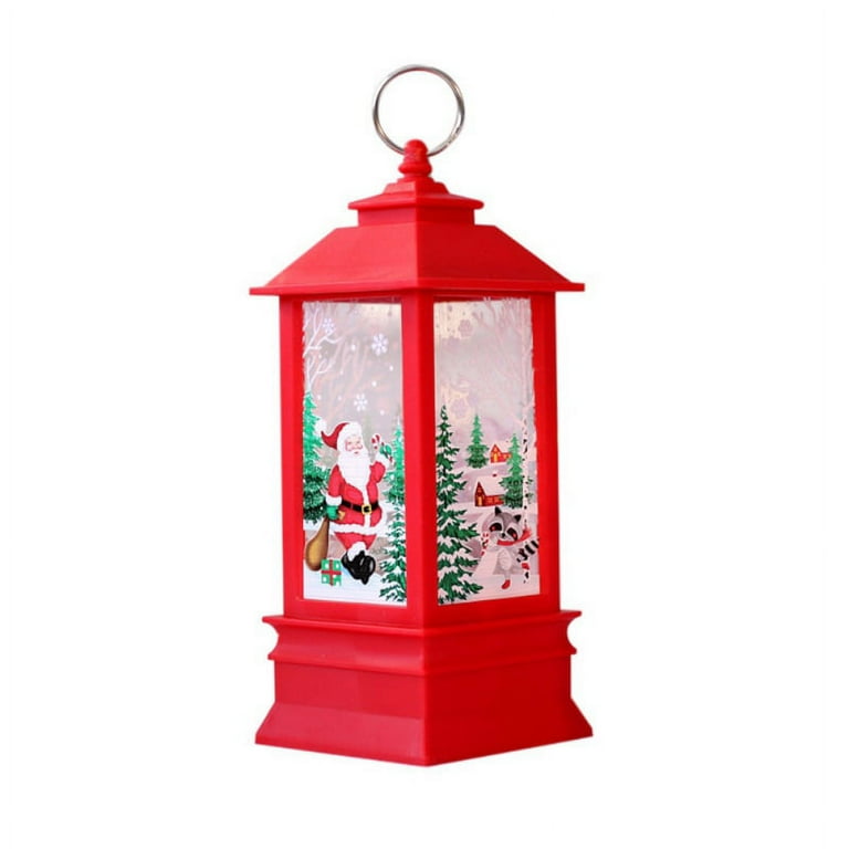 Christmas Candle Lantern Battery Operated Hanging Flameless Lamp Christmas Candle Lantern Battery Operated Hanging Flameless Lamp