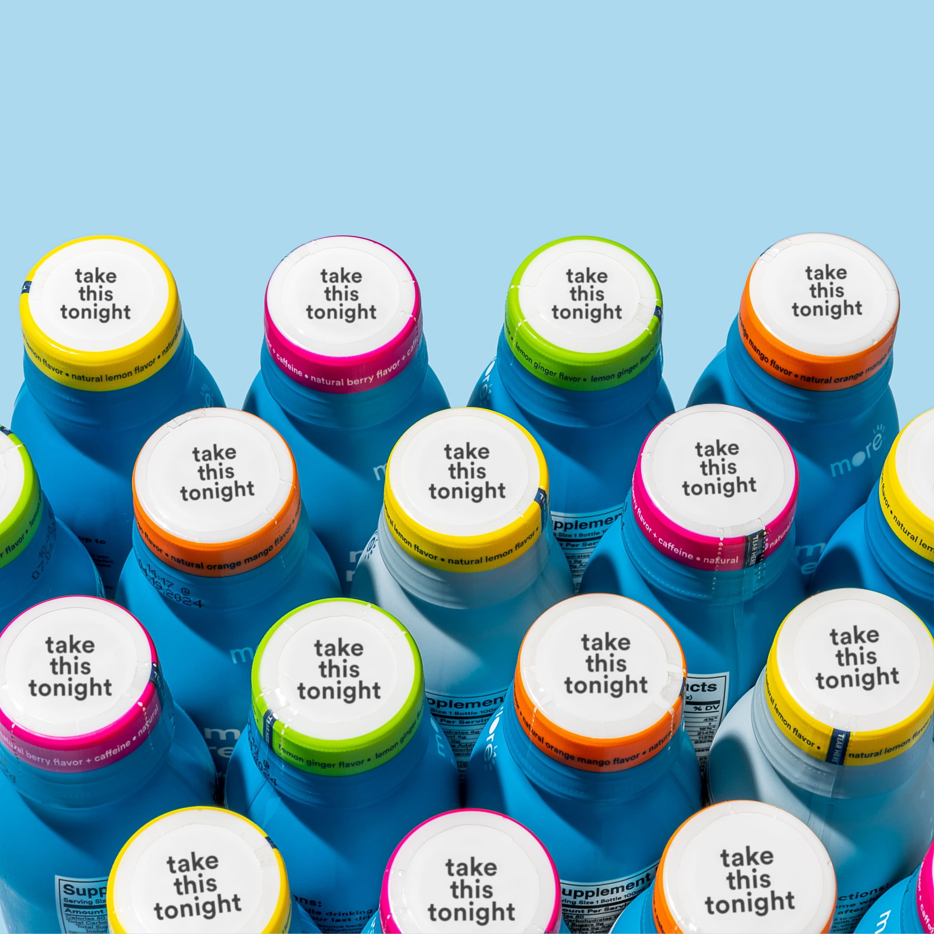 More Labs Morning Recovery Electrolyte Drink, Milk Thistle, Sugar-Free Lemon, 12 Pack