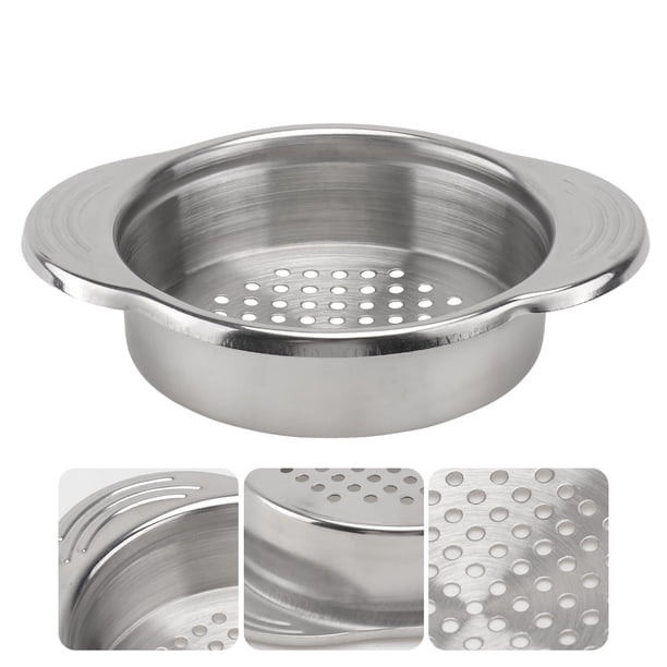 unbranded Colador De Acero Inoxidable Para Escurrir Líquidos Enlatados Como Atún Frijoles Y Vegetales