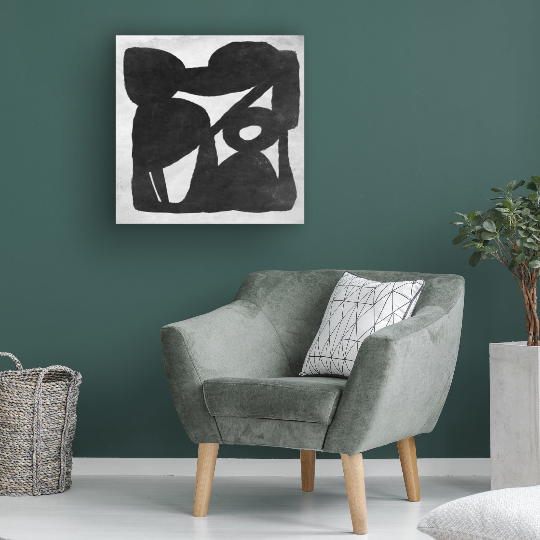 Trademark Fine Art Dan Hobday  Abstract Melody No5 Canvas Wall Art