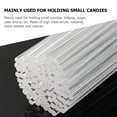 thumbnail image 3 of Raindrops Acrylic Stir Sticks for Candy Making and DIY Projects White Reusable 50 Pieces, 3 of 6